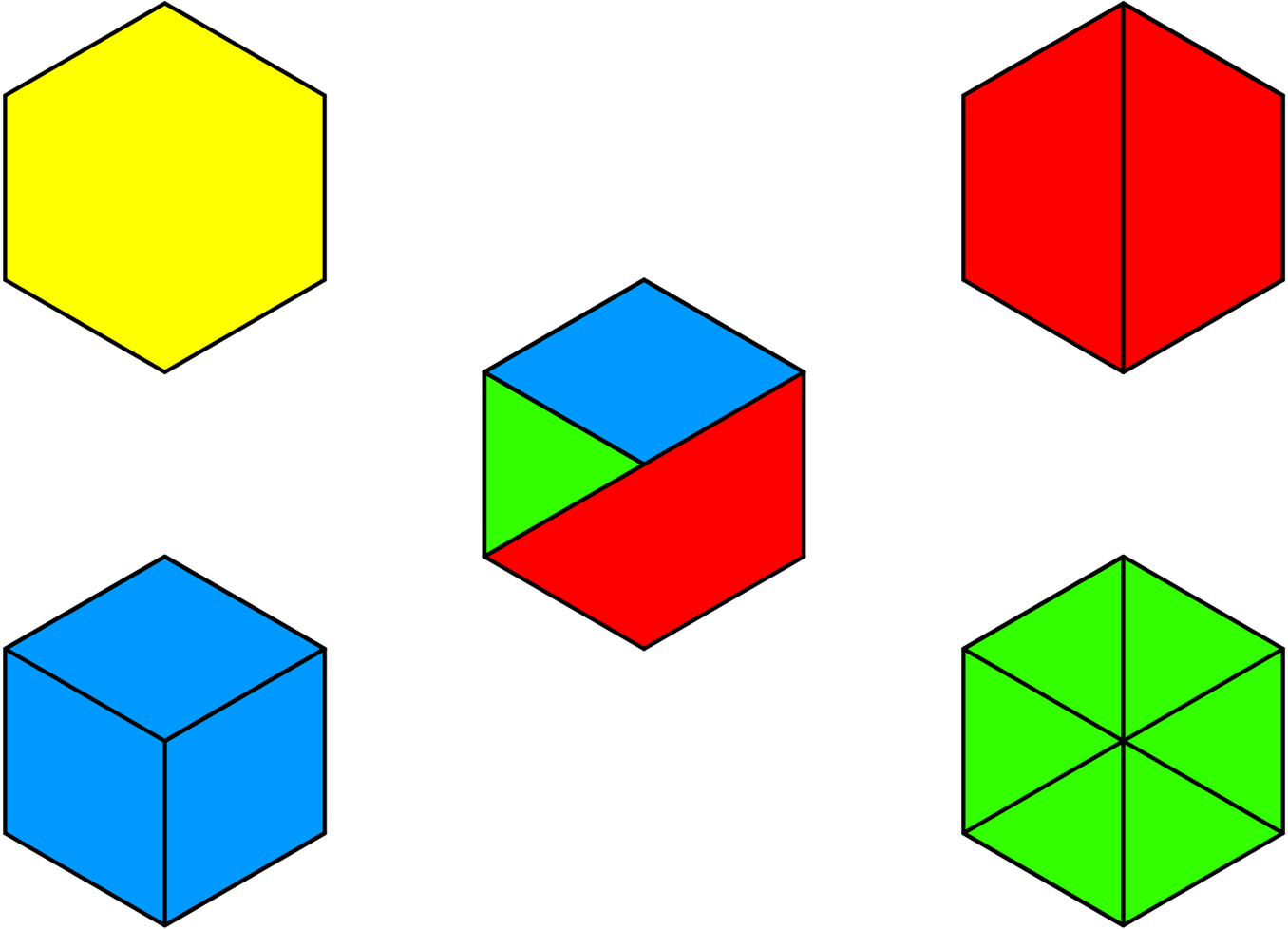 Tangrams Vs Pattern Blocks Tangram y Pattern Blocks | Genially
