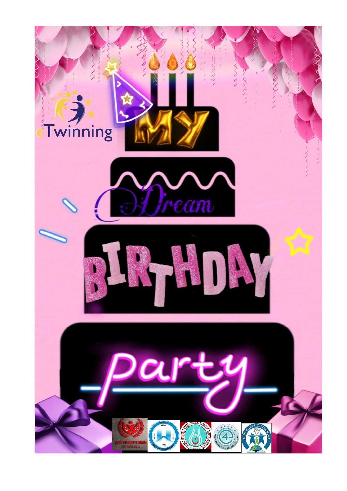 MY DREAM BIRTHDAY PARTY COLLOCATIVE EDUCATIONAL MATERIAL