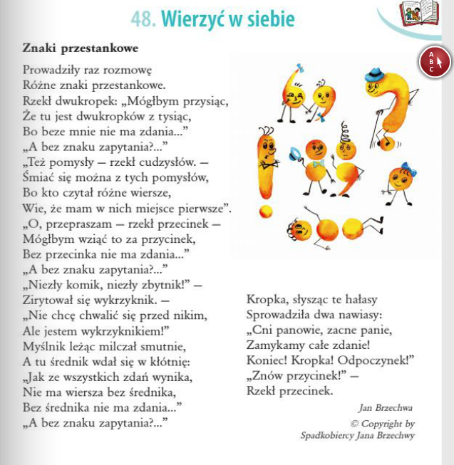 znaki przestankowe, szacunek | Genially