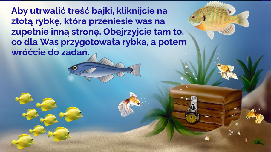 o rybaku i złotej rybce klasa 4