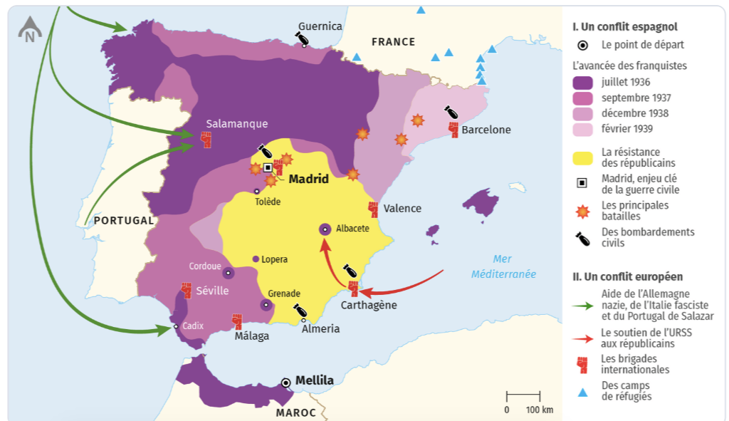 Guerre d'Espagne | Genially