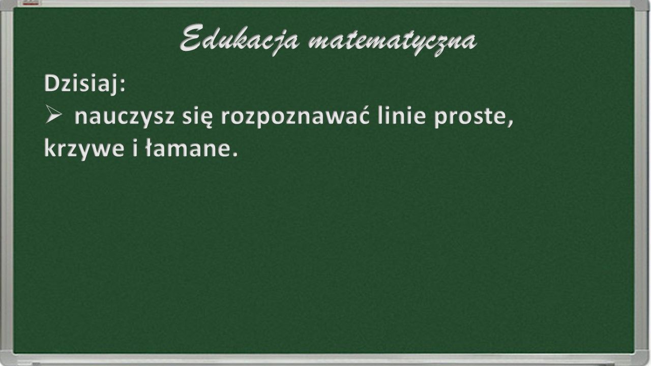 linia prosta, łamana, krzywa. | Genially