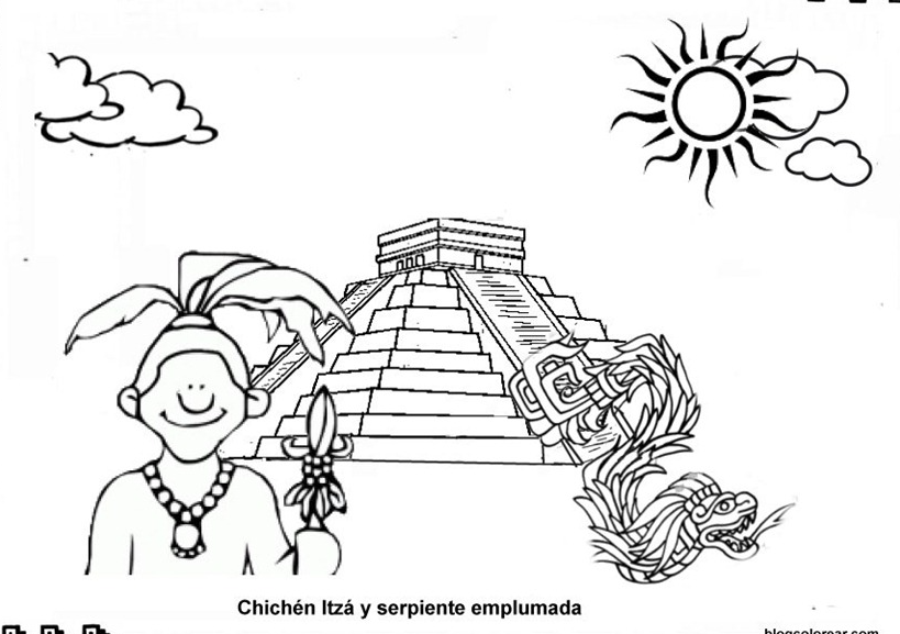 Dibujo Maya