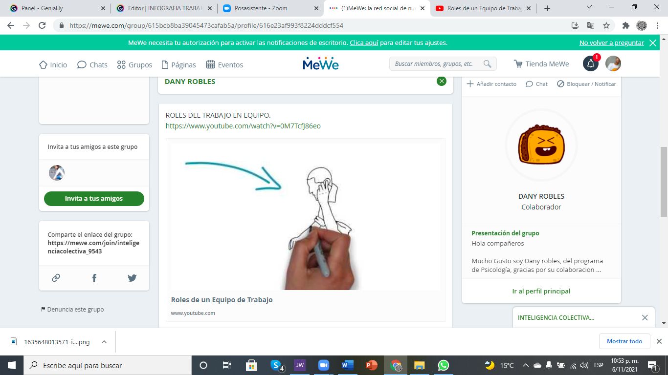 INFOGRAFIA TRABAJO EN EQUIPO | Genially