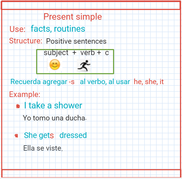 Present simple for routines | Genially