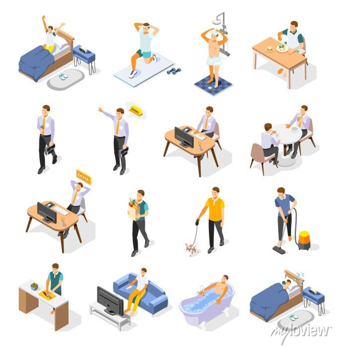 Daily Routine | Genially