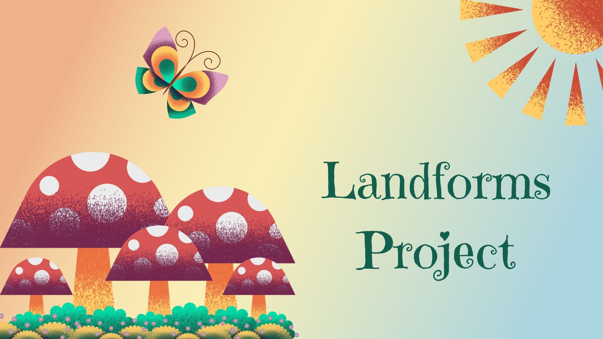 Landforms project | Genially