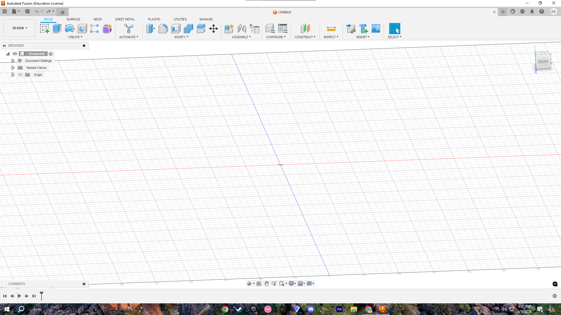 el interfaz de fusion360 | Genially
