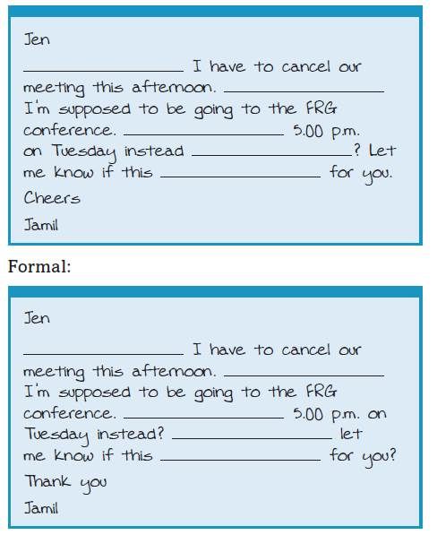 Business Intermediate writing 5 3