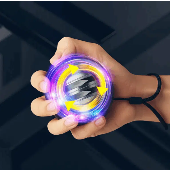 Torque Ball Hand Strengthener 2025 Upgraded Vital Wrist Ball Exerciser - Auto-Start Gyroscopic Design Gyro Ball