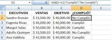 Principales fórmulas de Excel | Genially